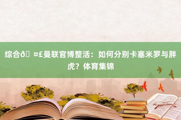 综合🤣曼联官博整活：如何分别卡塞米罗与胖虎？体育集锦